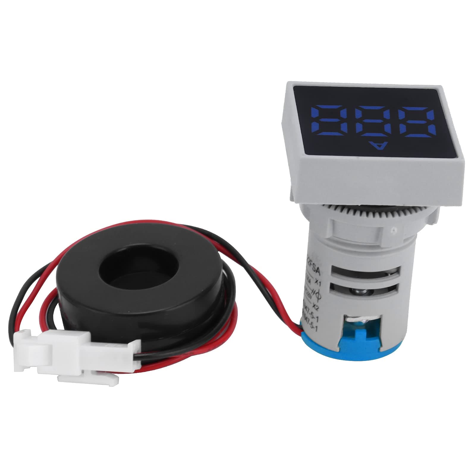Digital Current Meter, Low Power Consumption Convenient Mini Digital Ammeter for Outdoor Use for Clear Display(blue)