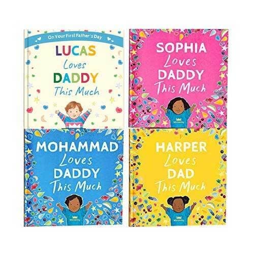 Personalized Book for Dad - You Love Daddy This Much - Gift for Dads - Wonderbly (Softcover)