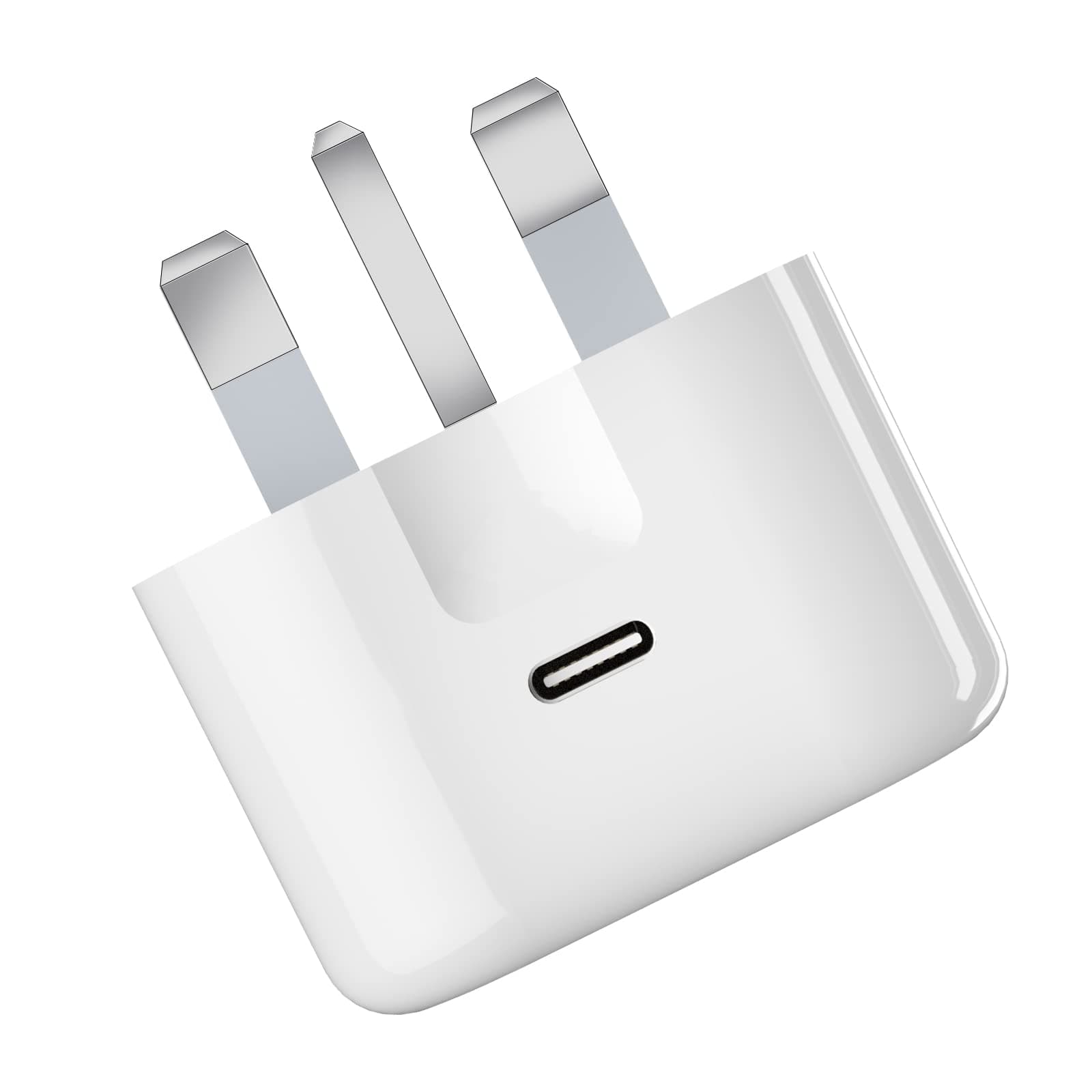 USB C Plug for iPhone 17air 17 Pro 16e 16 15 14 13 Pro Max Plus XS XR 8,SE, iPad Pro Air, AirPods Pro, Samsung Galaxy 25, 20W Fast Charger USBC Type C Power Charging Head Adapter Charge Wall PD UK