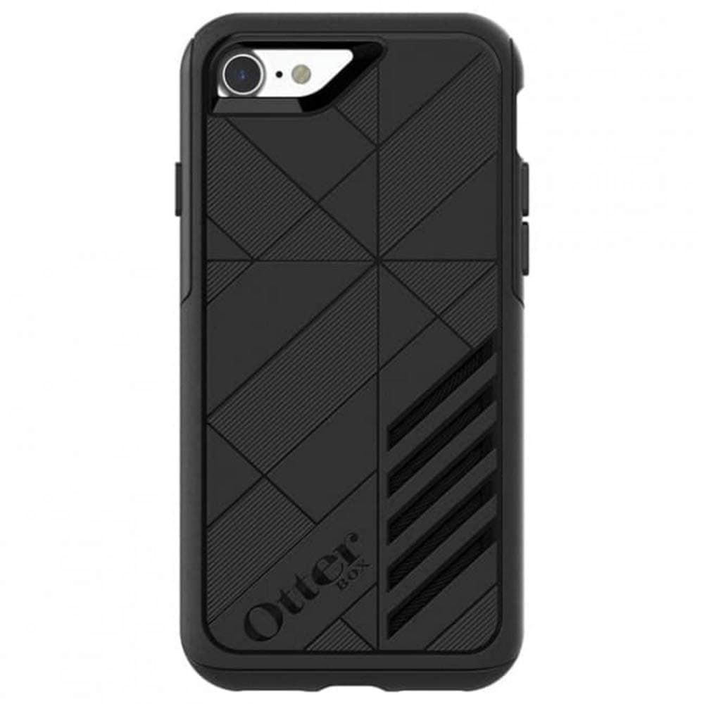 OtterBoxAchiever Series Slim Case for iPhone SE (2020), iPhone 8, iPhone 7 (NOT Plus) - Retail Packaging - (Black-Black)