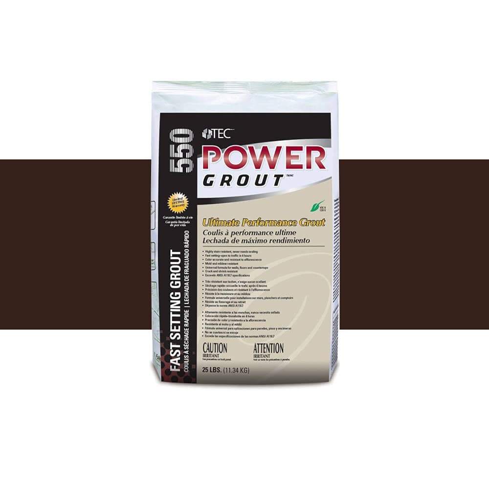 POWER GROUT - ULTIMATE PERFORMANCE GROUT 25LB (COFFEE (25 LBS))