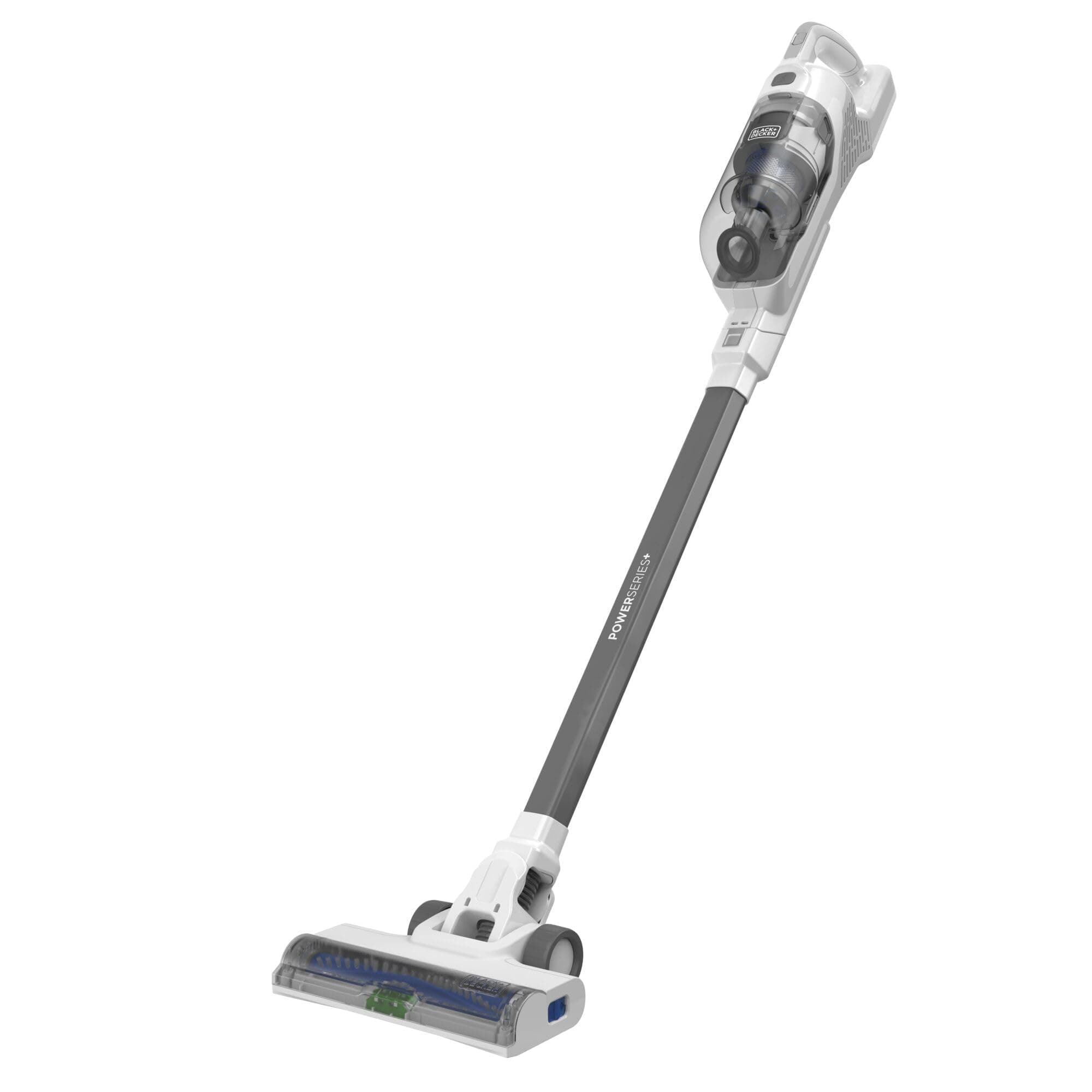 BLACK+DECKER POWERSERIES+ MAX Cordless Stick Vacuum with LED Floor Lights, Lightweight, Multi-Surface, White, BHFEA420J-GB