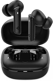 Audio Newly Launched SA-TW P20 True Wireless in Ear Earbuds with 30H Playtime, Upto 40dB 3 Multi-Mode ANC Pro, EQ Customizing App, 6-MIC, Low Latency for Gaming Mode, 10mm Driver, IPX5 - Black