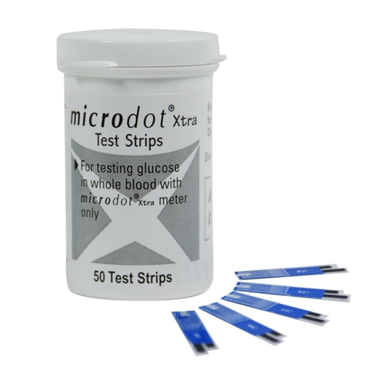 microdotXtra Glucometer Test Strips