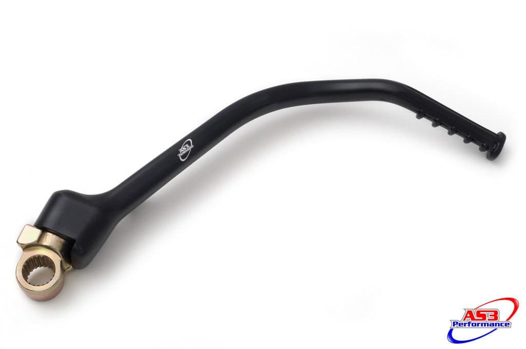 HONDA CRF 250 R 2010-2016 AS3 PERFORMANCE KICK START STARTER LEVER BLACK