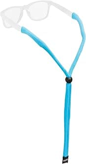 Original Cotton Safety Eyewear Retaine-Unisex Keeper for Sunglasses-Adjustable Fit & Made in USA (Standard-End Size)