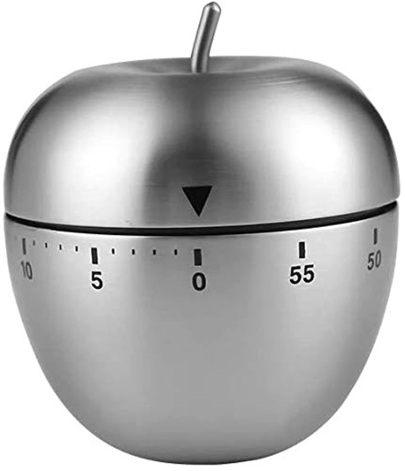 CHAYA Kitchen Timer Cooking ABS Mechanical Manual Counter Clock Backing Yoga Sport Study Time Reminder(Apple Shape)