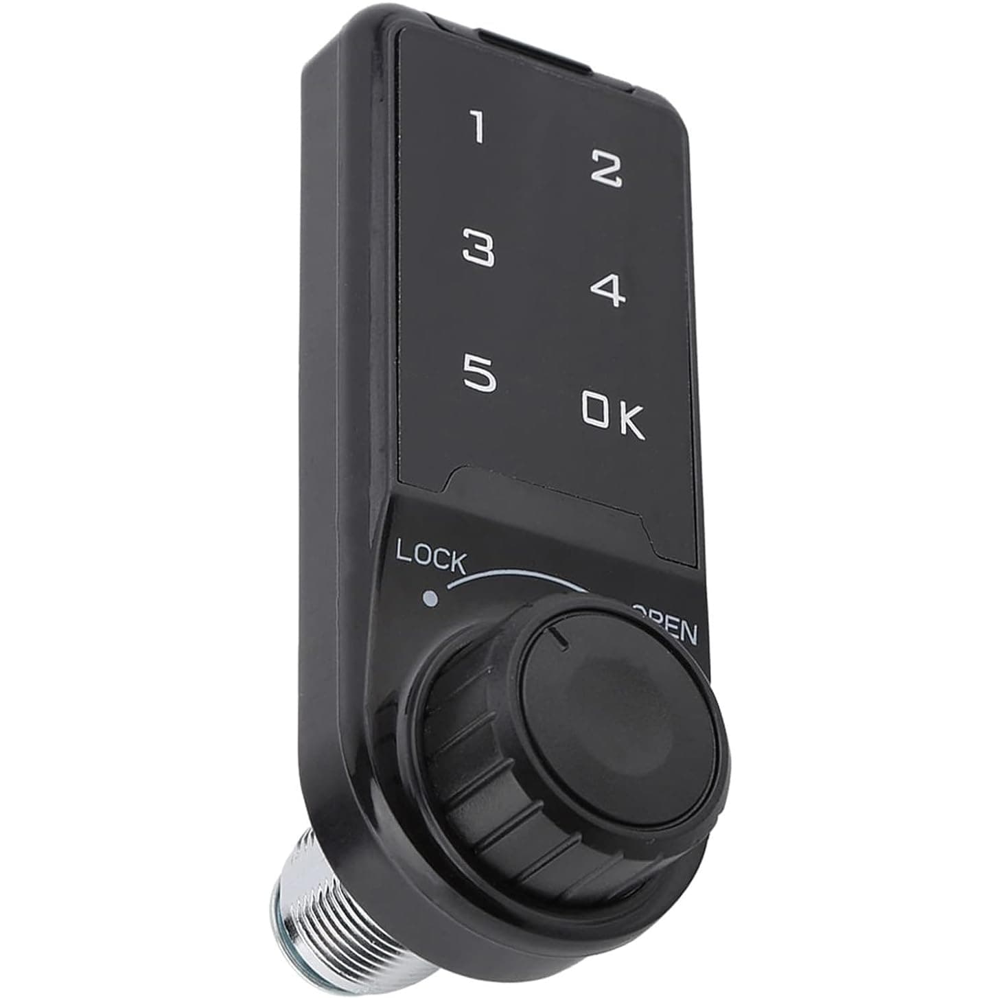 KASTWAVE Electronic Password Cabinet Lock Touch Keypad Password Key Access Lock Digital Electronic Security Cabinet Coded Locker for File Cabinets Wardrobe(L=20)