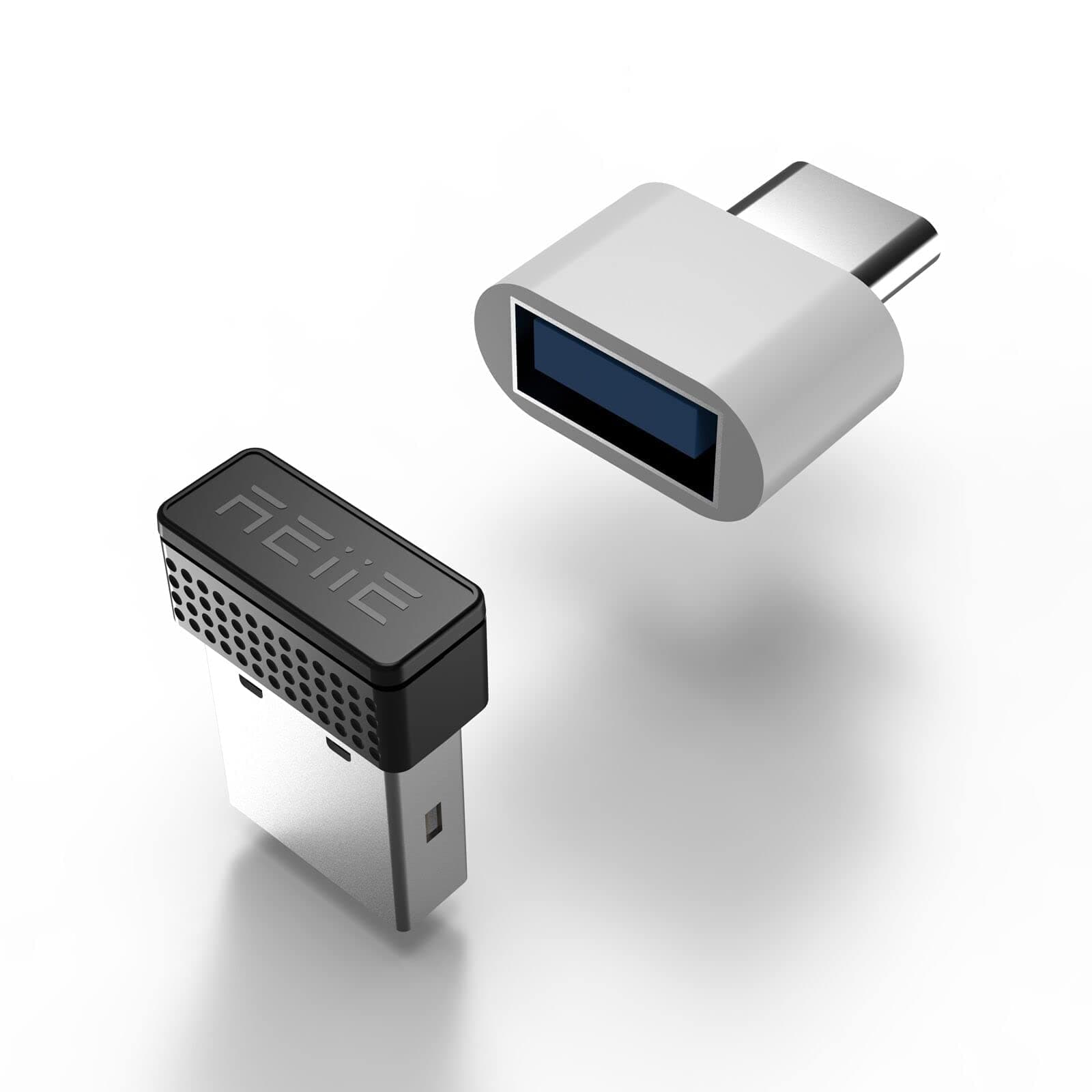 Mouse Jiggler,Undetectable Mouse Mover Device USB Port with Type-C Adapter,Simulate Movement,Driver-Free,Plug&Play