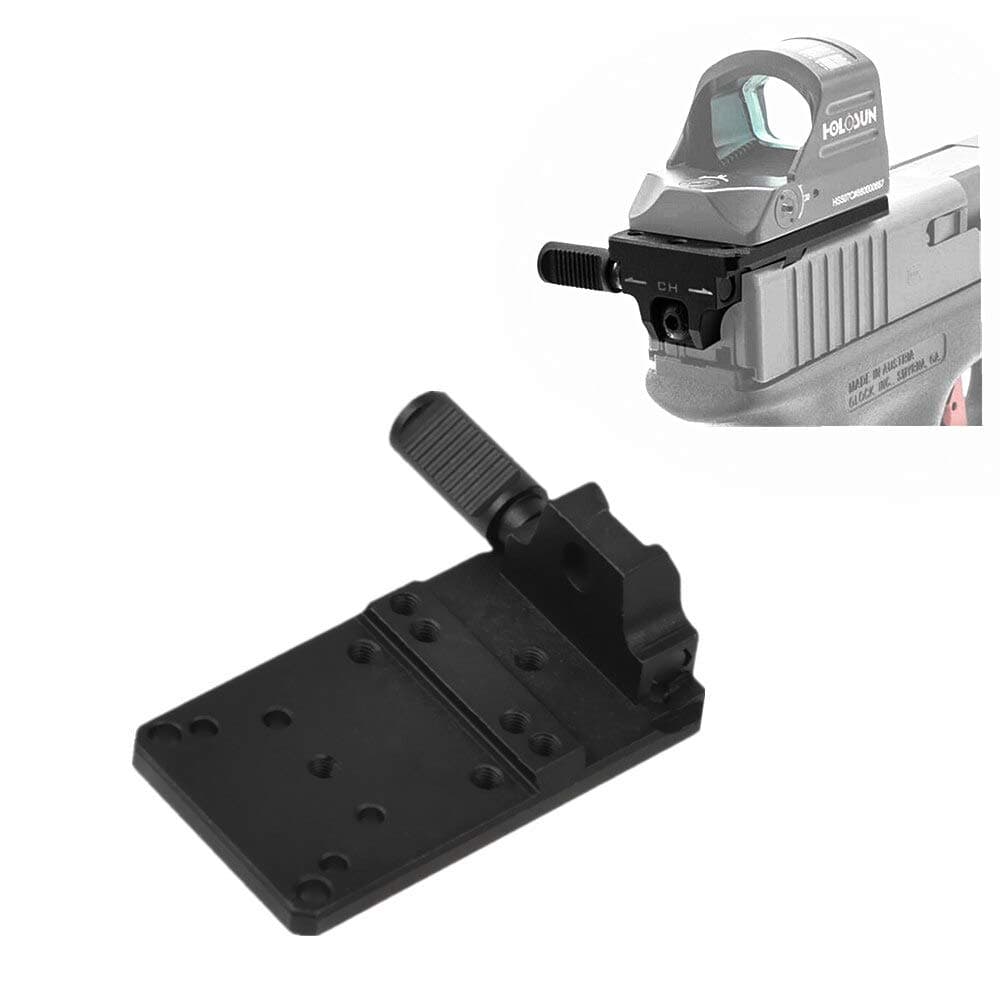 17 19 22 23 Rear Sight Mount Plate Base Mount Fit Universal Red Dot Sight Pistol Accessories
