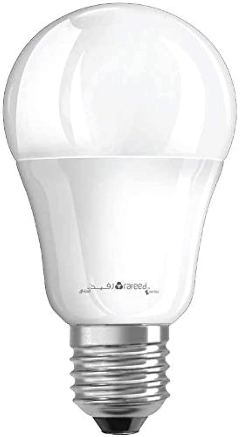 RAFEED 9W ECO A60 LED Light Bulb, Efficient 800 Lumens Brightness, Screw Base E27- Frosted LED Bulb 4000K Natural White Lighthing Bulb