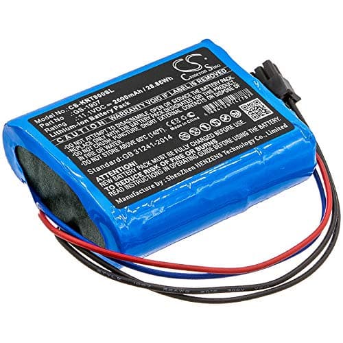CS Replacement Battery for Kronos 8609000-018, InTouch 9000 GS-1907 2600mAh / 28.86Wh Tablet
