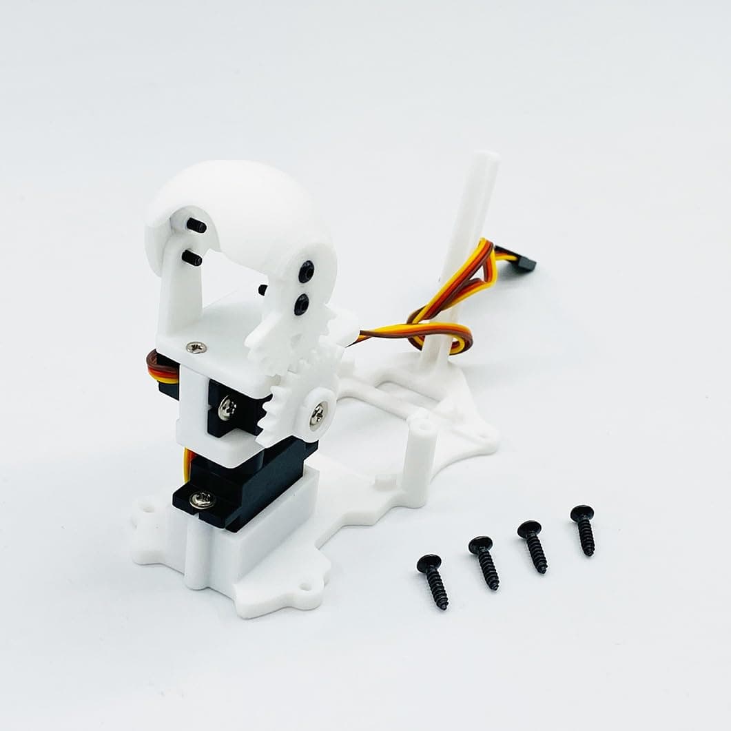 Servo-Equipped Camera Mount for FPV Micro Camera for FPV Planes and Fixed Wings