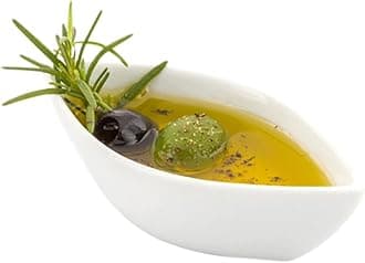 Restaurantware-2 Ounce Dipping Sauce Bowls, 10 Canoe Shape Dipping Sauce Dishes - Microwave-Safe, Oven-Safe, White Porcelain Small Dishes, Chip-Resistant, For Sauces Or Individual Portions