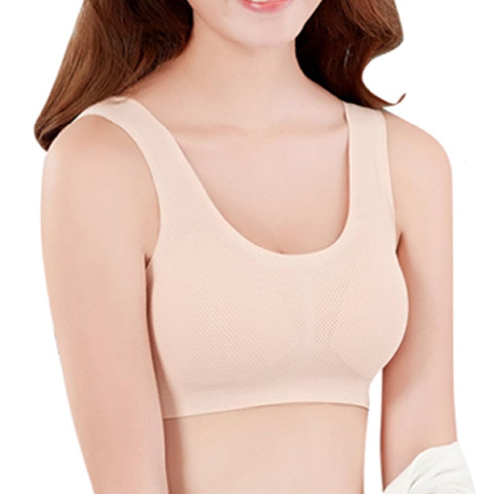 Seamless Minimizer Bra, Mesh Wireless T Shirts Bra