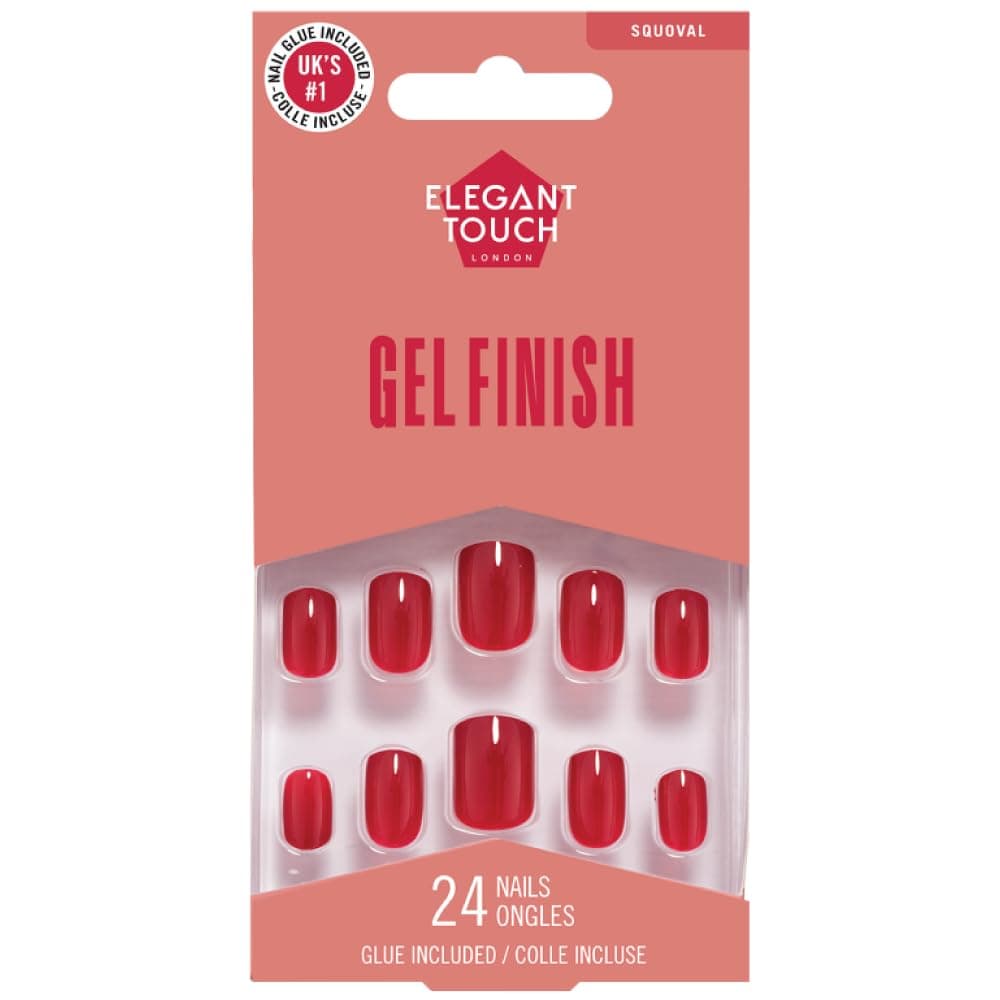 Elegant Touch Core Colour Nails Rich Red
