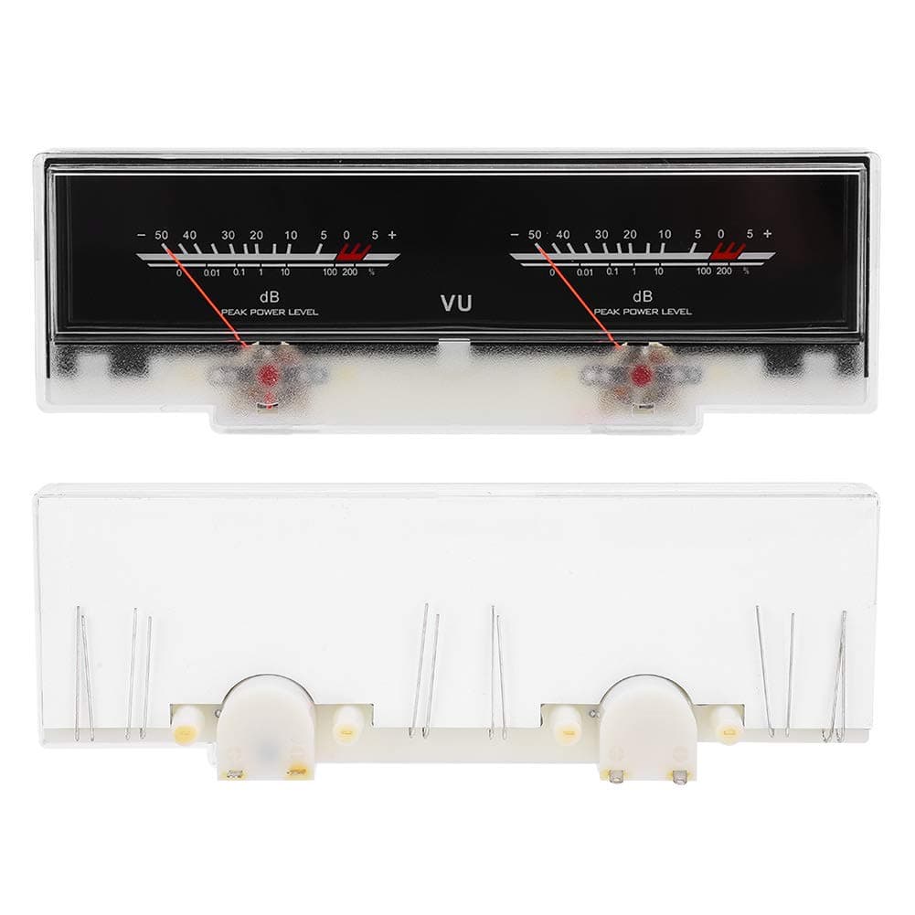 ClaskenVU Meter Module, VU Meter, P‑78WTC‑OG Professional High Accuracy Digital DIY Recording Studio for Audio Equipment