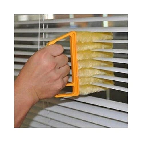 Microfiber Venetian Blind Blade Cleaner Window Conditioner Duster Clean Brush