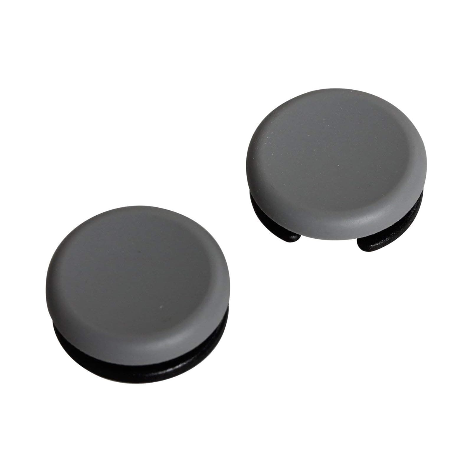 Analog Stick Cap Circle Pad Replacement 3D Joystick Cover for New 3DS / 3DS / 3DSLL / 3DSXL / 2DS Controller (Dark Gray)
