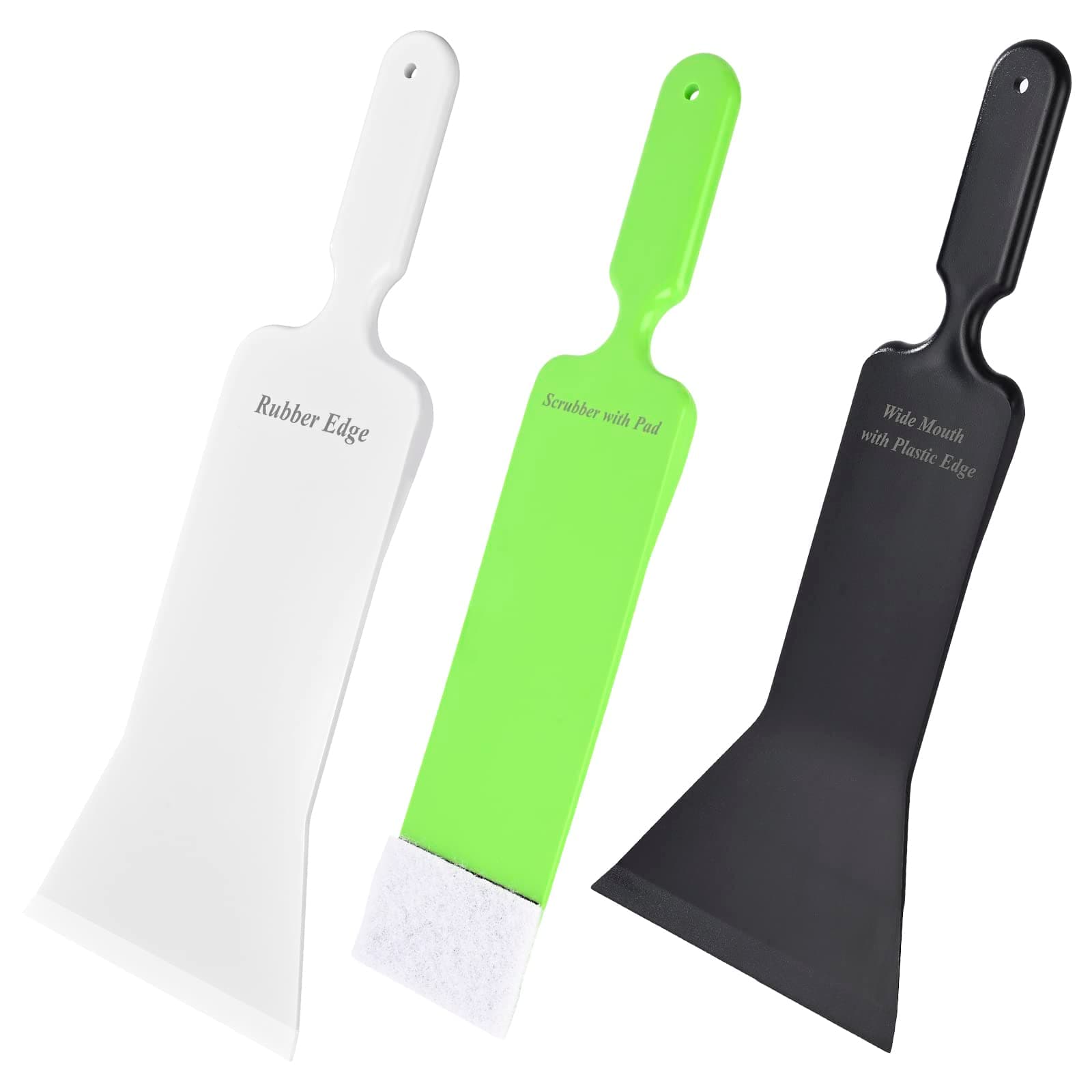 EHDIS Window Tint Bulldozer Squeegee Scrubber Paddle Squeegee, Long Handle Flat Glass Bulldozer Tint Tool for Car Front Windows Rear Glass Cleaning, Auto Window Tinting Car Glass Film Installation