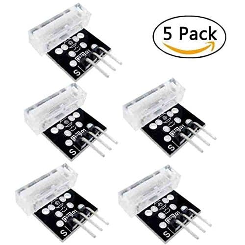 AuBreey 5x 3pin KY-031 Percussion Knocking Knock Sensor Module for Arduino Diy Starter Kit KY031