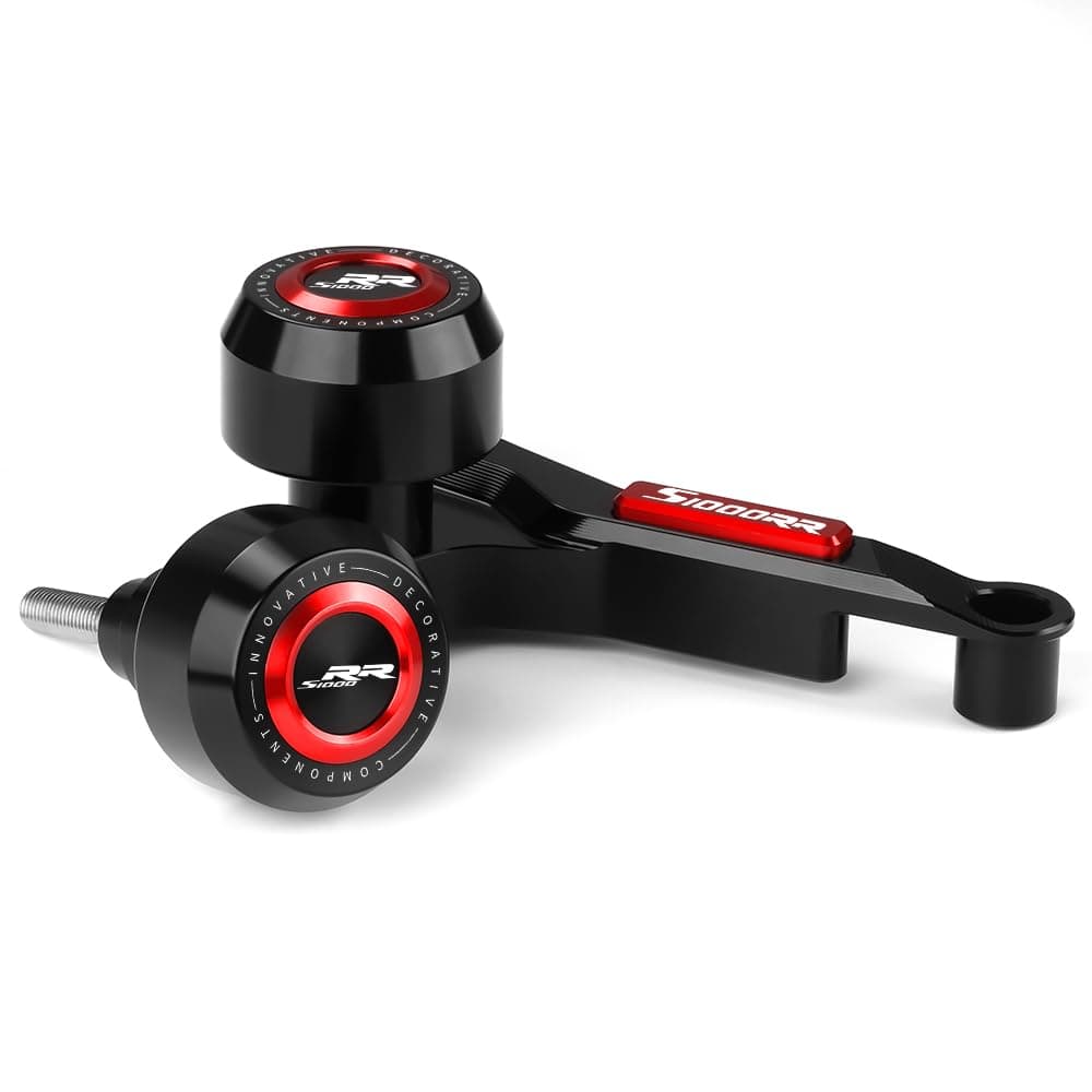 Motorcycle Frame Sliders Crash Protector Compatible with BMW S1000RR 2023 | Engine Fairing Guard Shield Falling Protection S 1000 RR 1000RR S1000 RR Accessories (red)