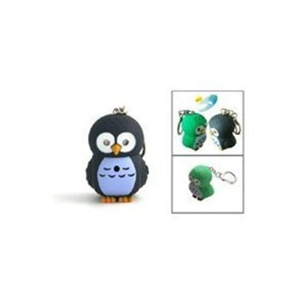 Owl LED Keychain (color may vary)