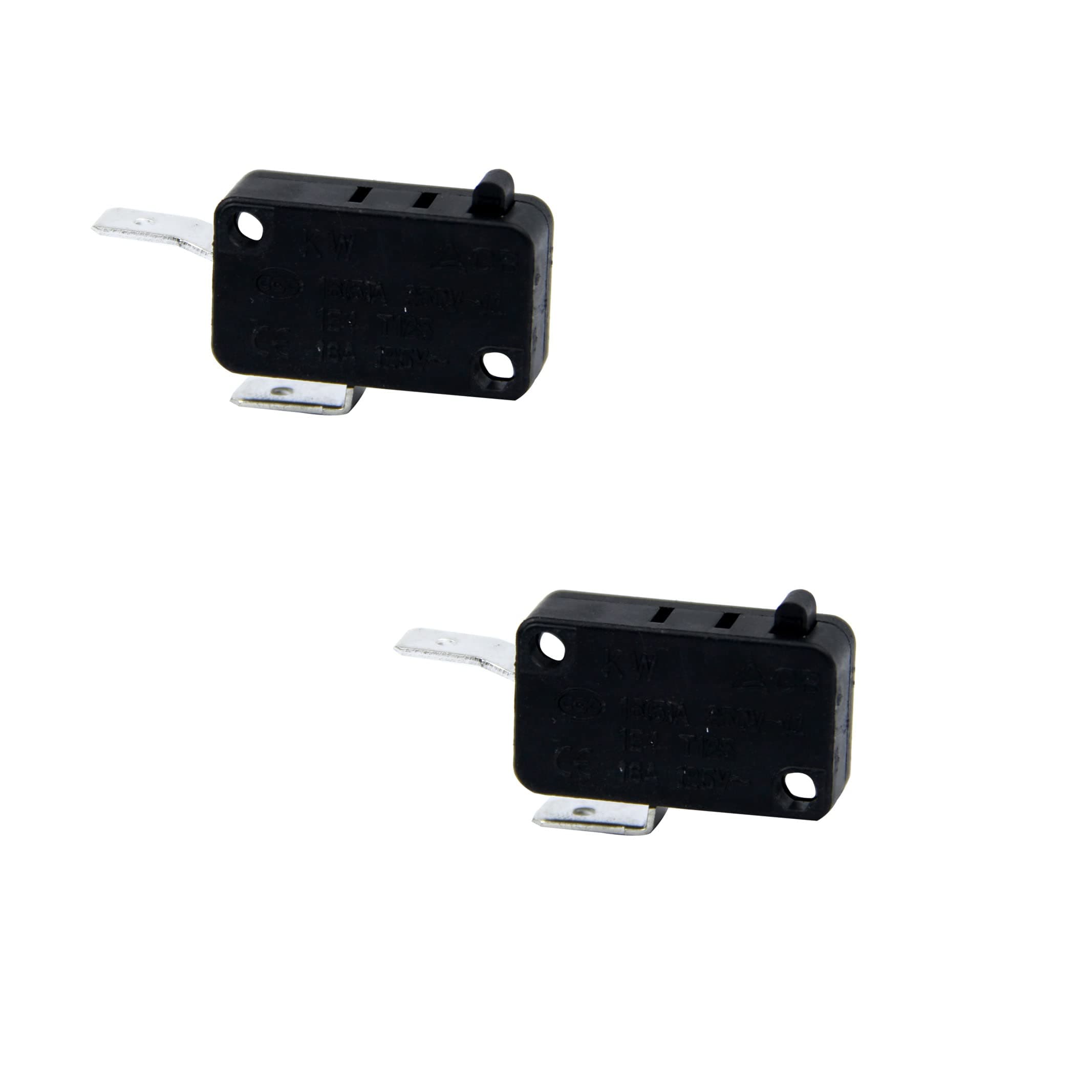 2 Packs V-15-2C26-K Micro Switch 15A 125/250VAC Snap Action Micro Switch,Compatible with 94-231-20 Pump Head or 2088 Series Pump,Terminal Width 1/4’’ (Normally Closed)