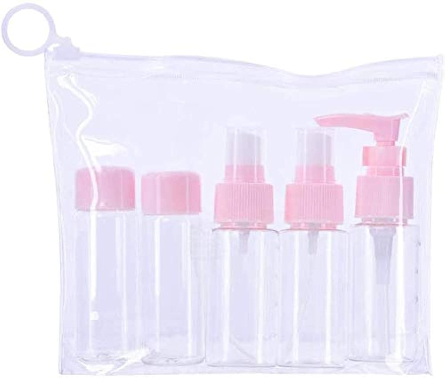 5Pcs Empty Spray Bottles Portable Travel MakEUp