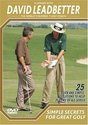 The Booklegger David Leadbetter: Simple Secrets for Great Golf DVD
