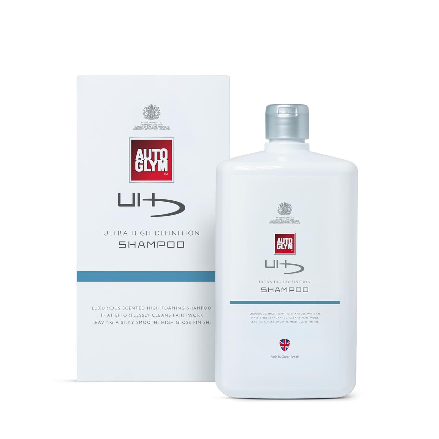 Ultra High Definition Shampoo, 1 Litre - High Foaming Car Shampoo Leaves a Silky Smooth, High-Gloss Finish