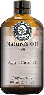 Apple Cider II Fragrance Oil (60ml) for Diffusers, Soap Making, Candles, Lotion, Home Scents, Linen Spray, Bath Bombs, Slime