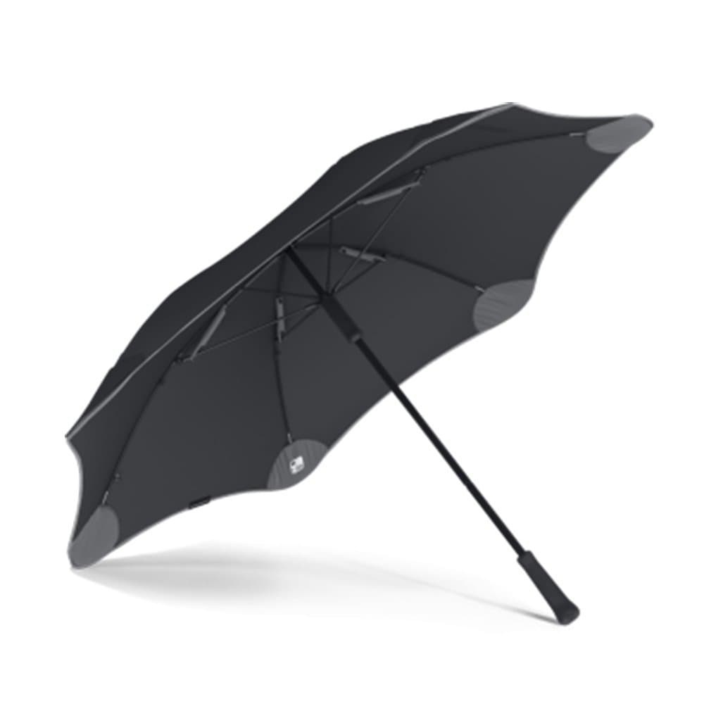 BLUNT Classic + Tile Traceable Umbrella. Durable, Storm Resistant & Auto-Open. The Perfect Fathers Day Gift. Never Loose an Umbrella Again! (Black/Charcoal Accent)