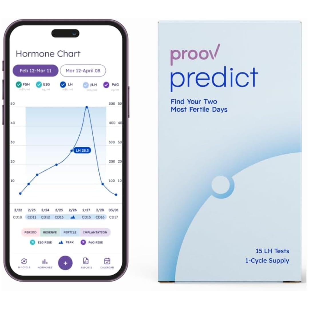 - Predict l Ovulation Test Strips to Predict Peak Fertility l 30 LH Tests | OPK Test Strips for Women | At Home Hormone Testing