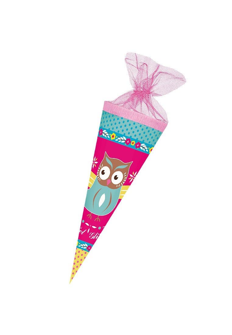 Good Luck Owl School Cone 70 cm Felt
