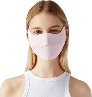 UV Face Cover UPF 50+ Women Breathable Face Covering Protection Sunscreen Mask SLN3M072