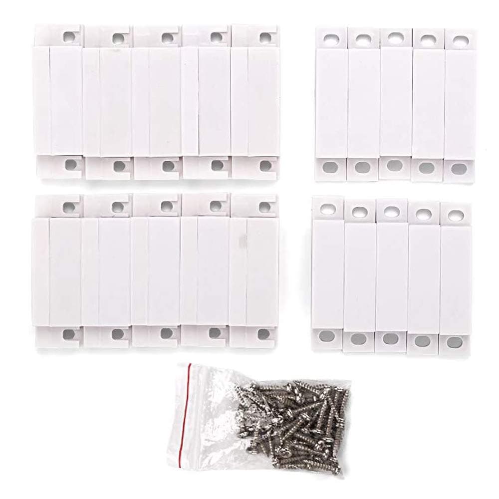10pcs Surface Mount Alarm 10W 100V 0.5A in Max Magnetic Contact Ideal for Door Window Security
