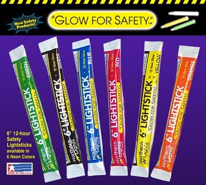 6 Inch White Glow Stick