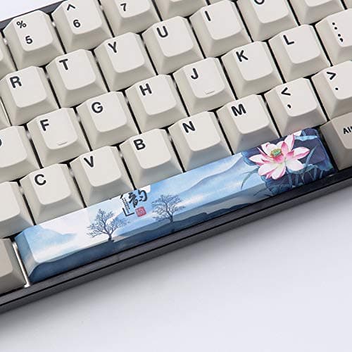 PBT Five Sides Dye-subbed Spacebar 6.25U Cherry Profile keycap for DIY Mechanical Keyboard (KIT 12)