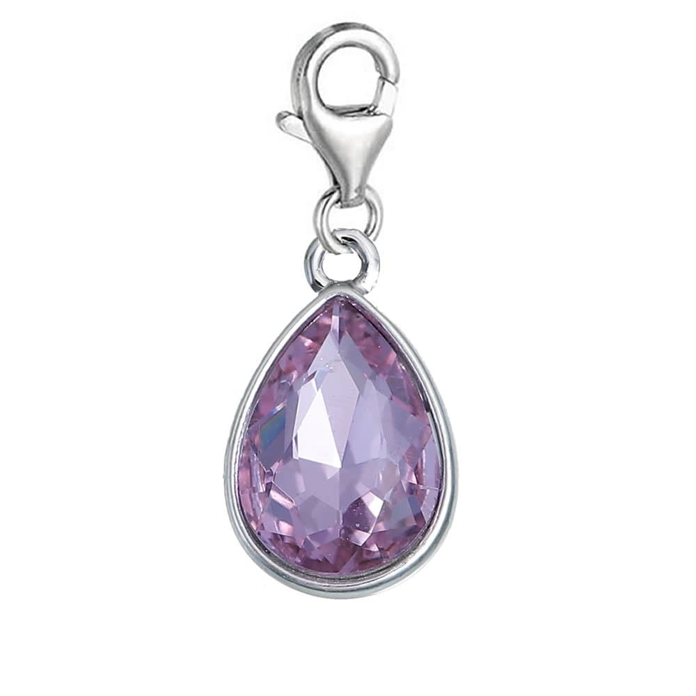 Dangling lobster clasp charms for bracelets