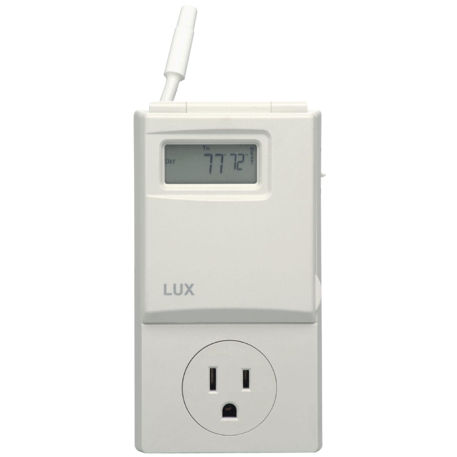 WIN100 Programmable 5-2 Day Thermostat; Plug-in Line Voltage; Batteries Included