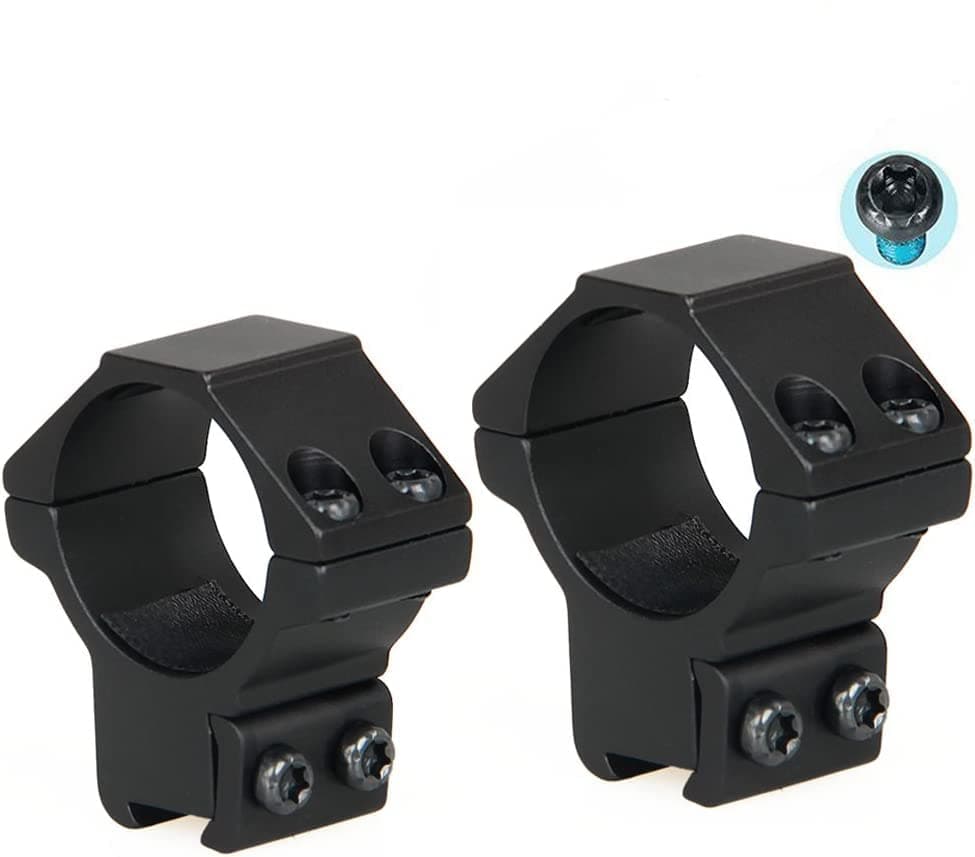 30mm Dovetail Scope Mount Rings Medium Profile for 11mm Dovetail Scope Rings (2 Pieces)