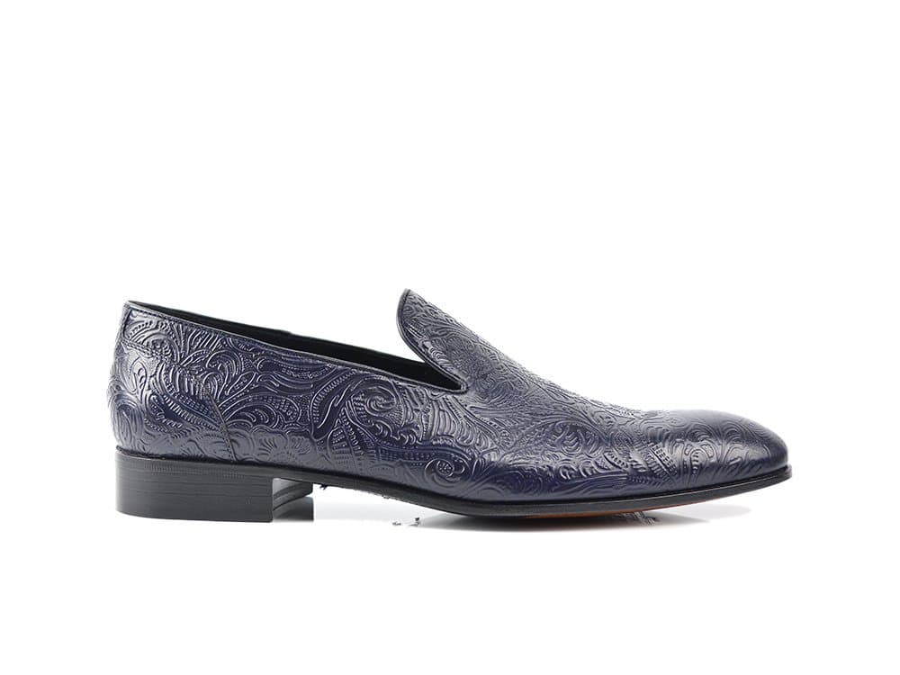 DIS Casanova Loafer Pattern Damask Blue