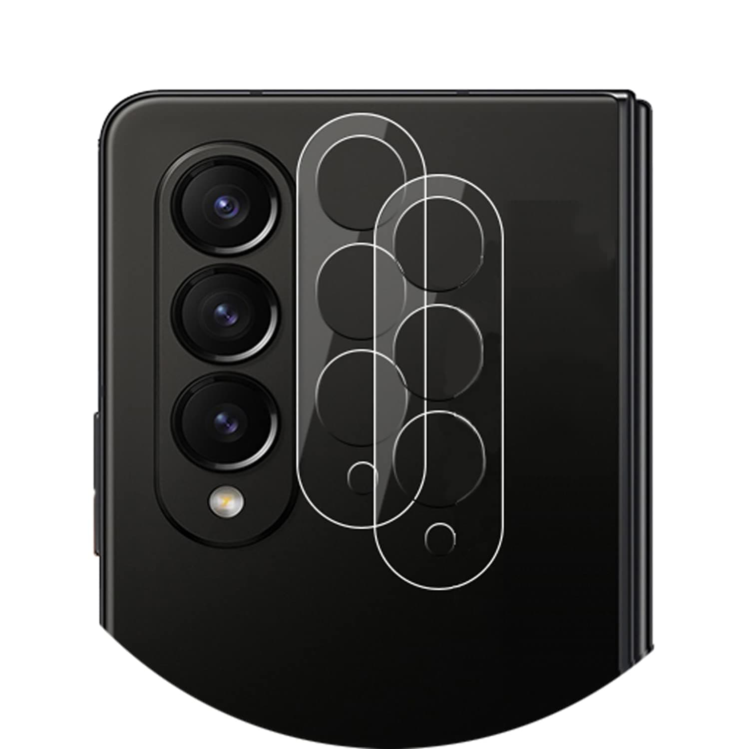 TenDll Camera Lens Protector for Samsung Galaxy Z Fold 4 5G, Transparent Flexible Glass Protector for Samsung Galaxy Z Fold 4 5G [2 Pack]