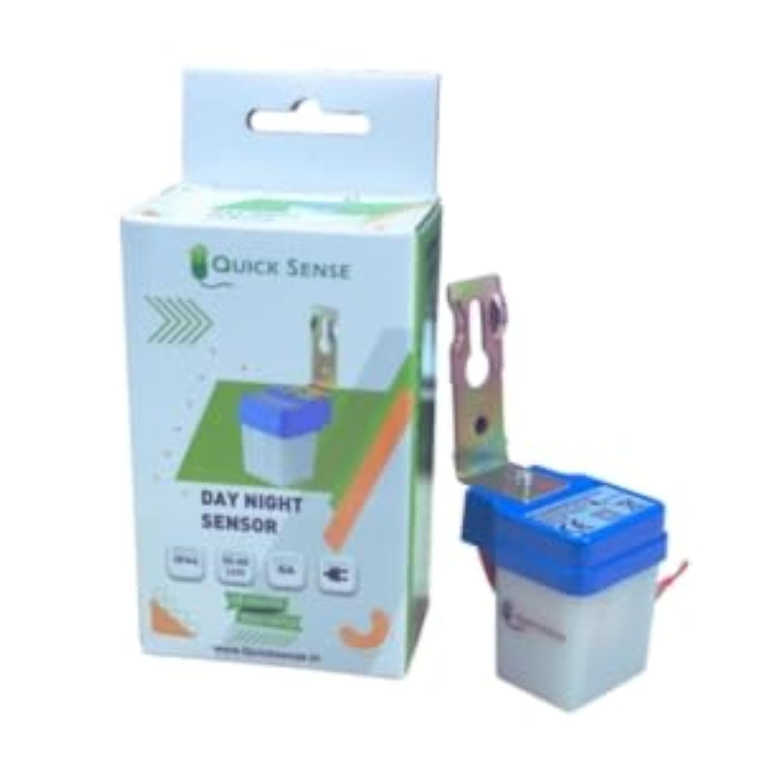 Quick Sense(QS-301) : 220 V Auto Day/Night on and off Photocell, LDR Sensor Switch (6 A) for Lighting