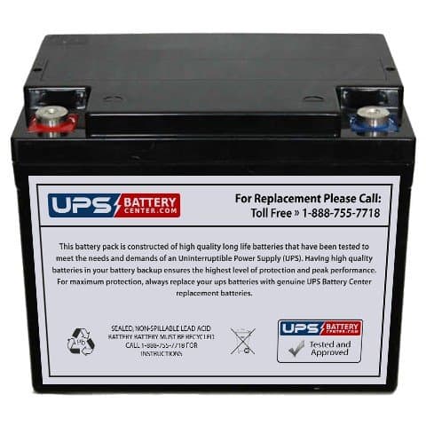 Exide EP42-12 12V 45Ah NB Compatible Replacement Battery by UPSBatteryCenter