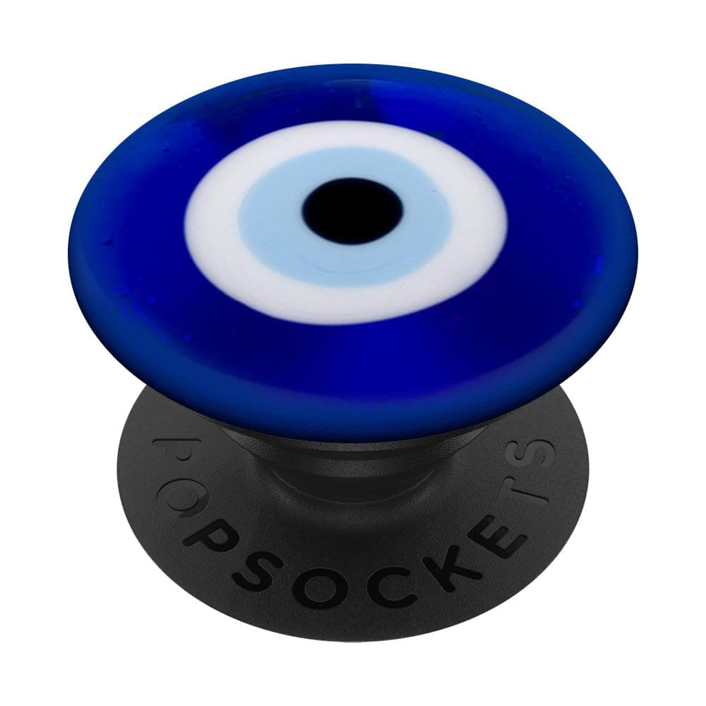 PopSockets Evil Eye Charm For Protection Theme PopSockets PopGrip: Swappable Grip for Phones & Tablets