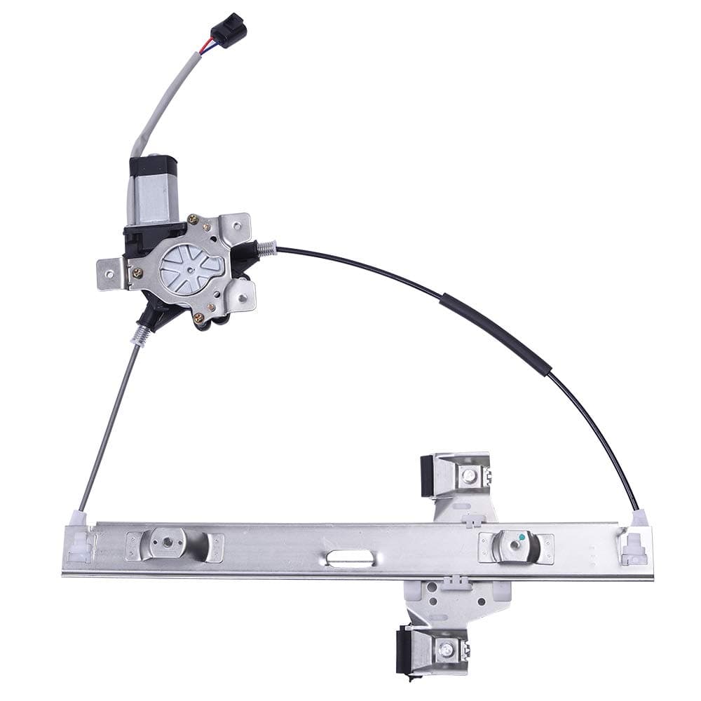 TRIBLE SIX 751-707 Rear Driver Left Side Power Window Lift Regulator with Motor Assembly Replacement for 2003-2009 Hummer H2