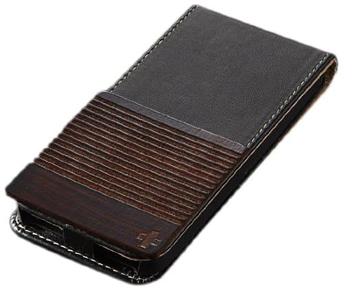 TR-VFIP12-BK/EN Vertical Flip Style for iPhone 5 - 1 Pack - Retail Packaging - Black