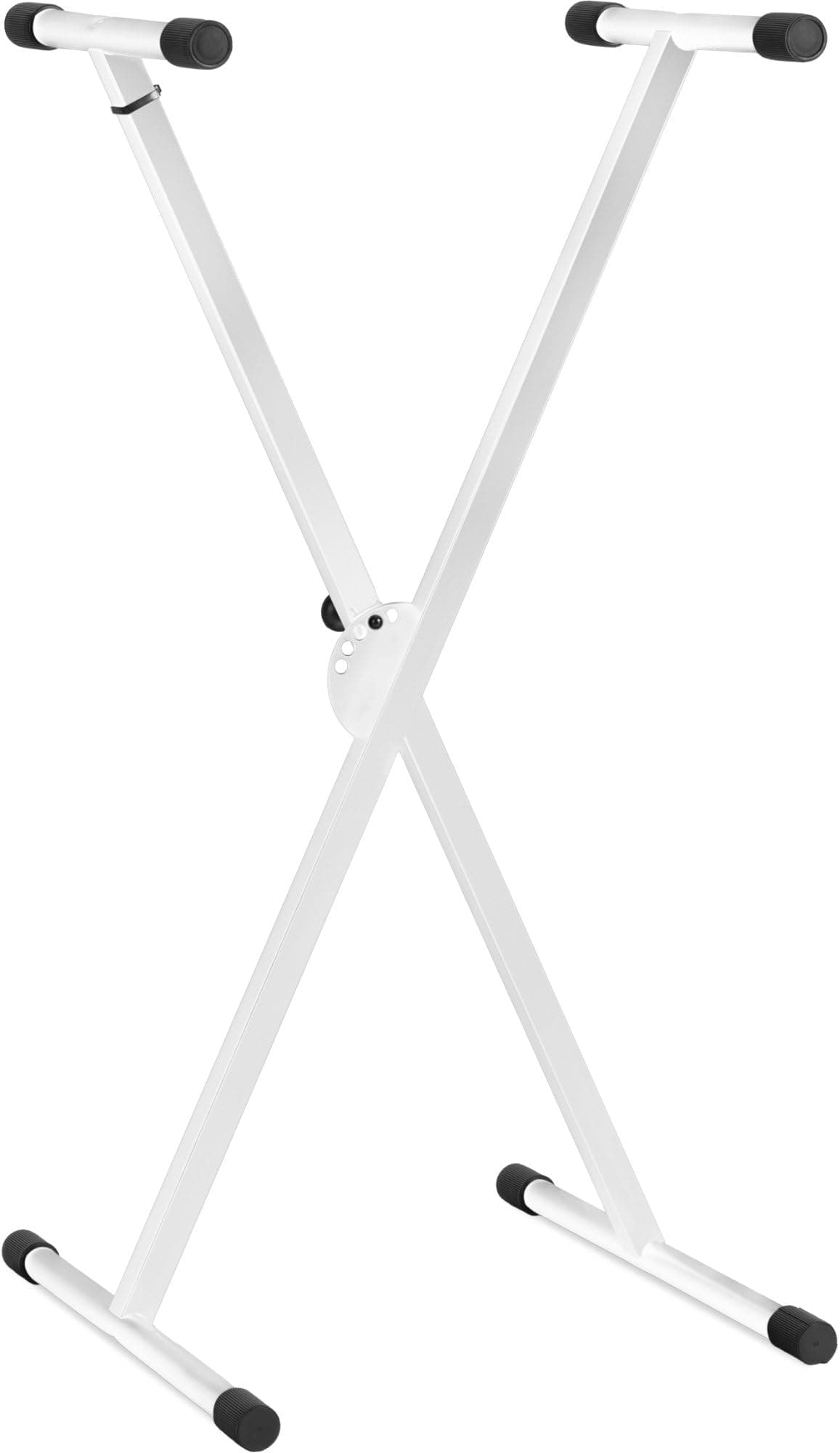 X Keyboard Stand Height Adjustable White